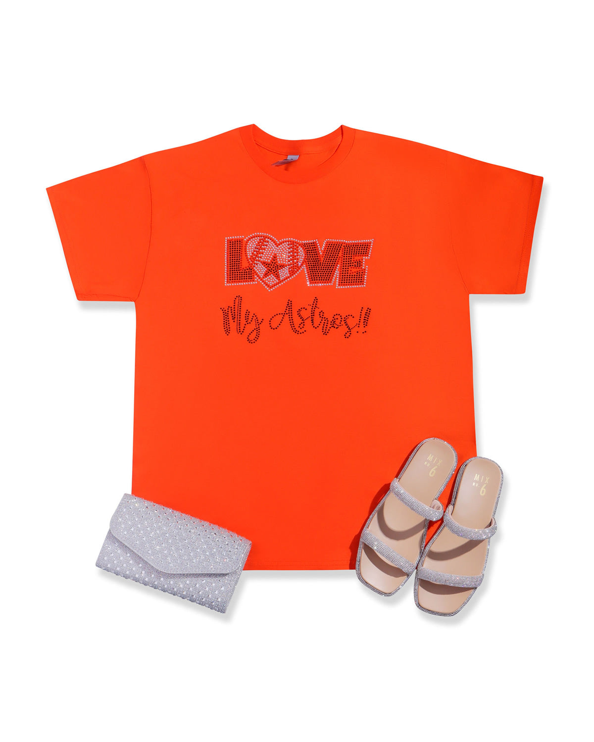 Love My Astros Baseball Rhinestone T-shirt; Houston, H-Town; Design-HA12