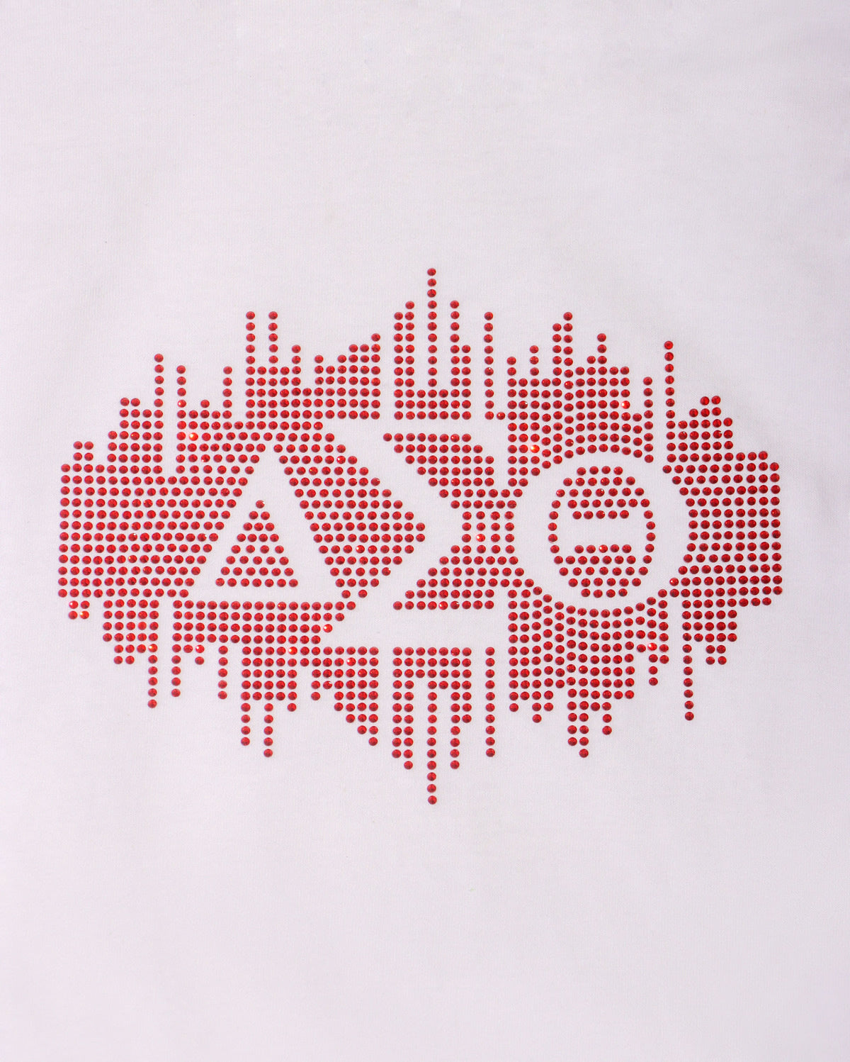 Delta Sigma Theta Rhinestone T-shirt; DST, Greek; Design-DS1
