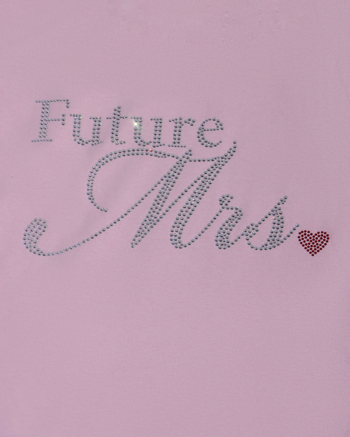 Future Mrs. Rhinestone T-shirt; bride, wedding, marriage; Design BRIDE-10
