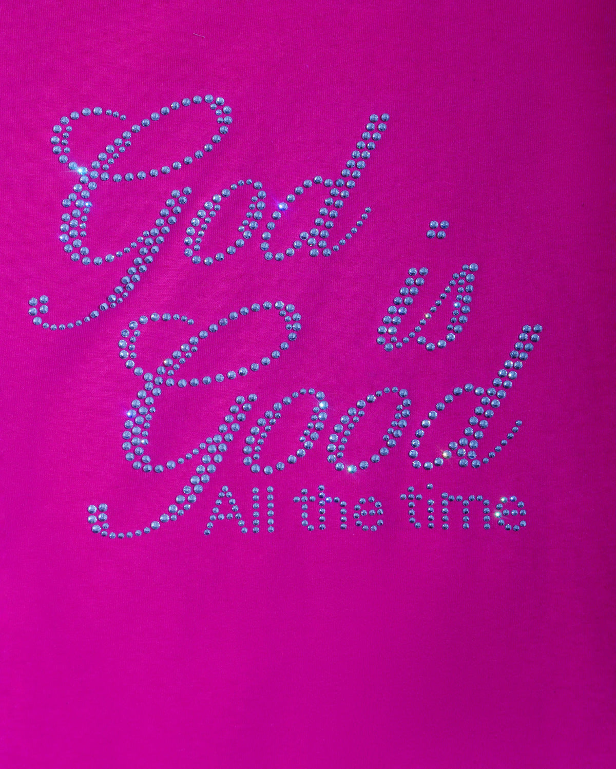 God is Good All the Time Rhinestone T-shirt; religious; Design-RELG12